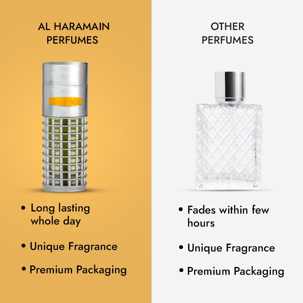 Al Haramain Sheikh - Cologne for Men - Long Lasting Perfume - Arabian Perfume for Men  - Floral and Woody Fragrance - 2.9 oz