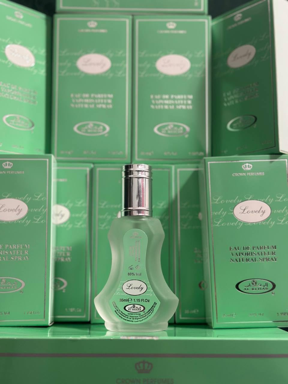 Al Rehab Lovely Perfume – 35ml Long-Lasting Spray – Floral & Musky Arabic Fragrance for Women & Men