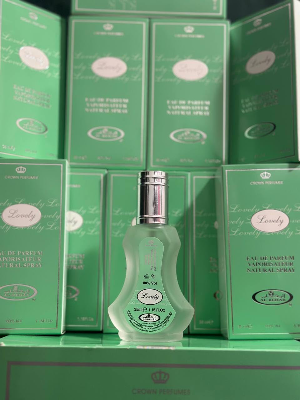 Al Rehab Lovely Perfume – 35ml Long-Lasting Spray – Floral & Musky Arabic Fragrance for Women & Men