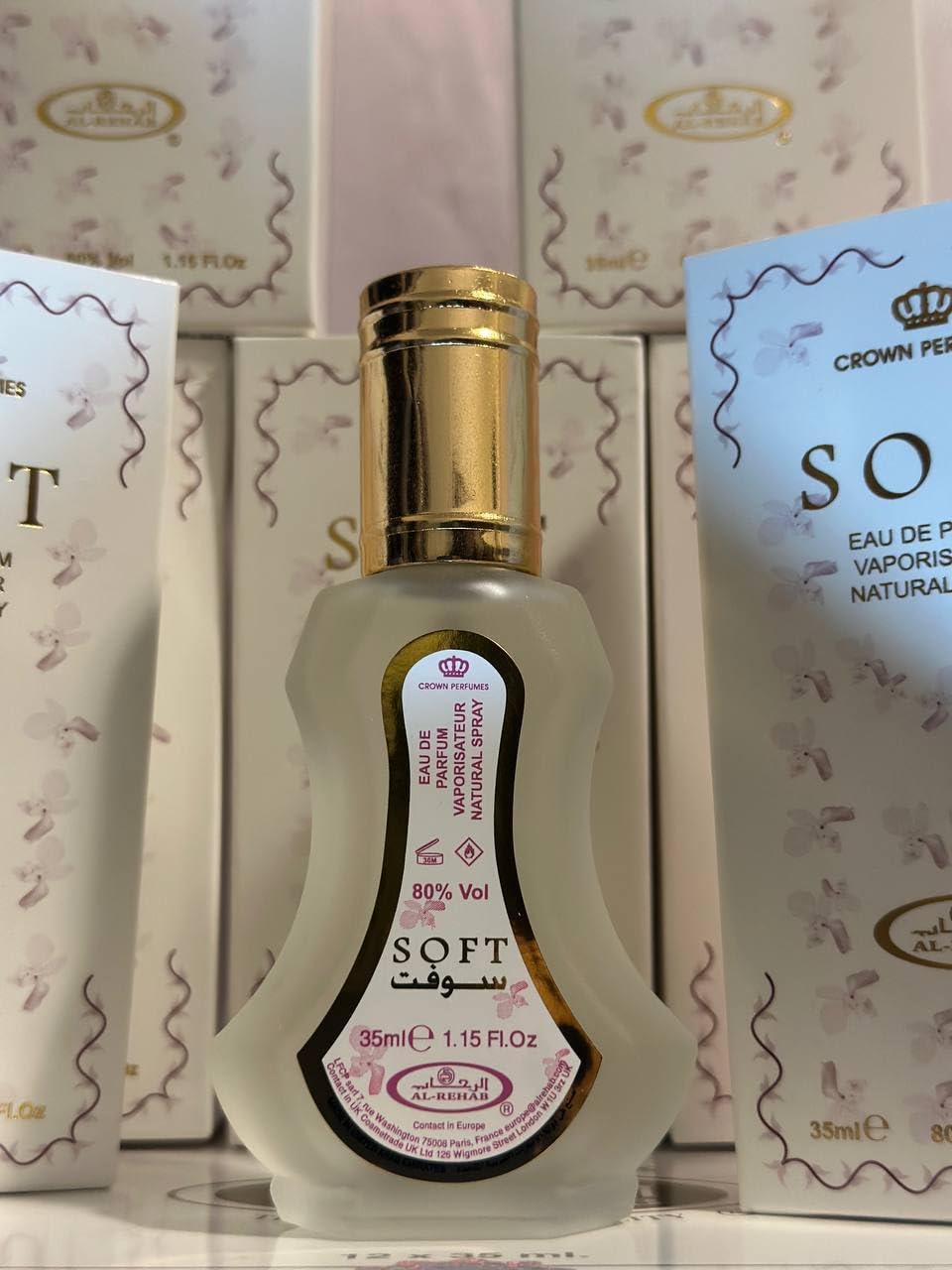 Soft Eau De Natural Perfume Spray for Women – Long-Lasting Arabic Fragrance – 35ml (1.15 fl oz)