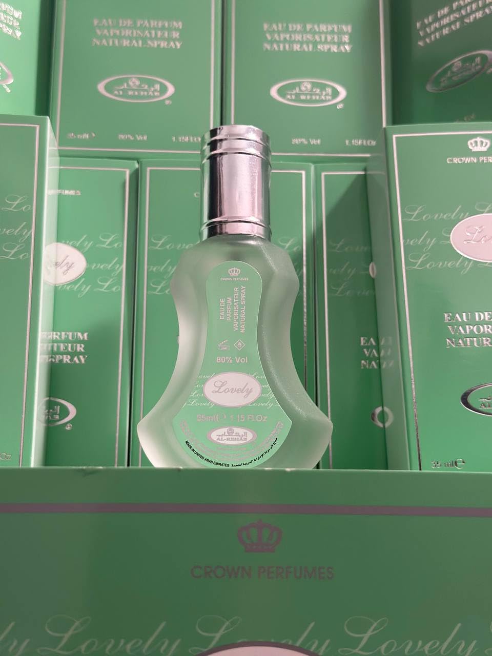 Al Rehab Lovely Perfume – 35ml Long-Lasting Spray – Floral & Musky Arabic Fragrance for Women & Men