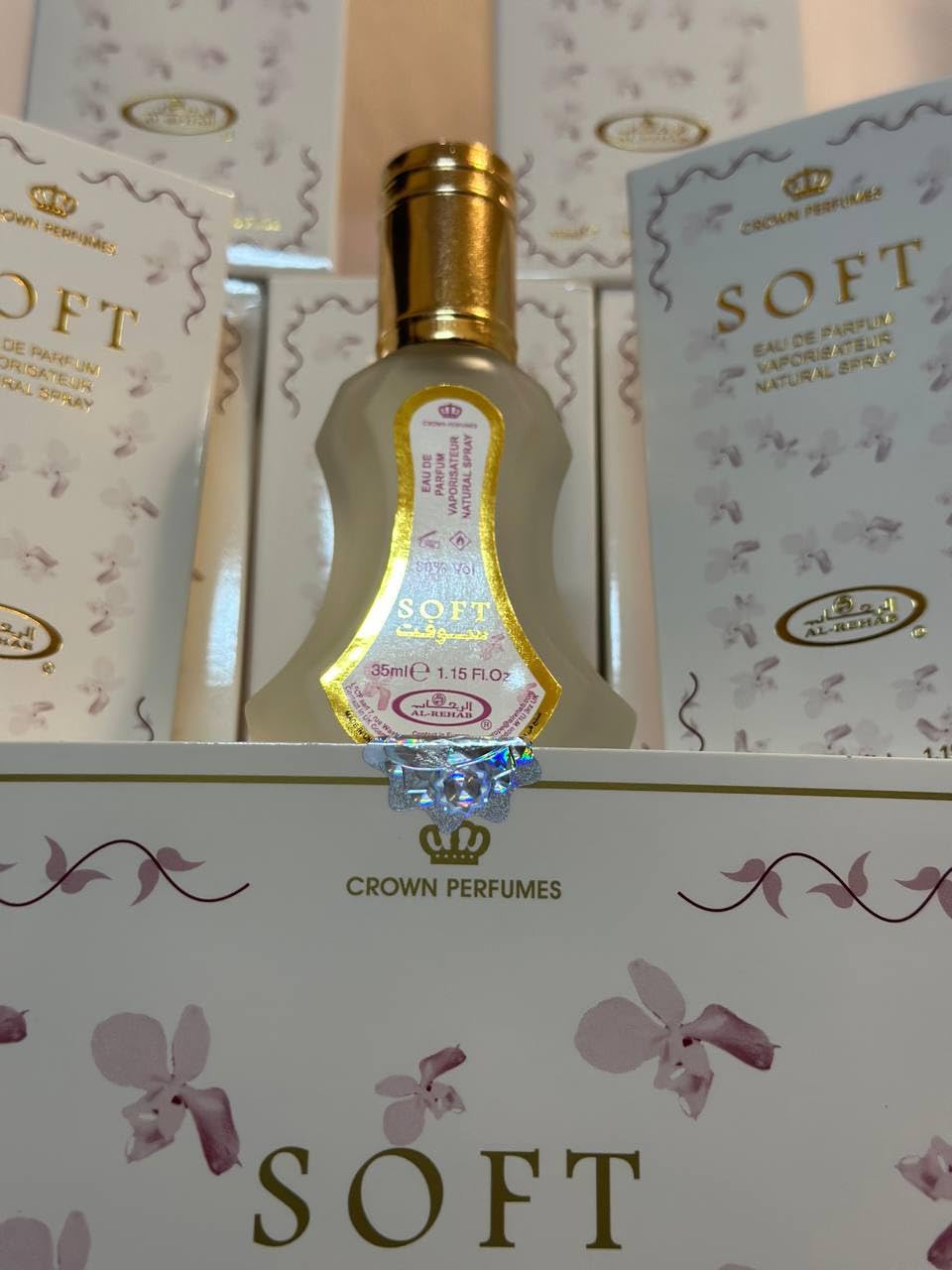 Soft Eau De Natural Perfume Spray for Women – Long-Lasting Arabic Fragrance – 35ml (1.15 fl oz)