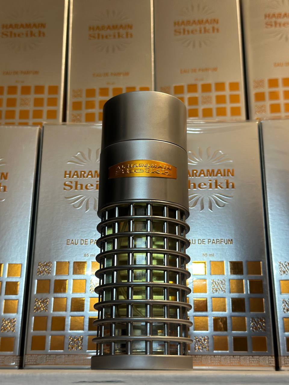 Al Haramain Sheikh - Cologne for Men - Long Lasting Perfume - Arabian Perfume for Men  - Floral and Woody Fragrance - 2.9 oz