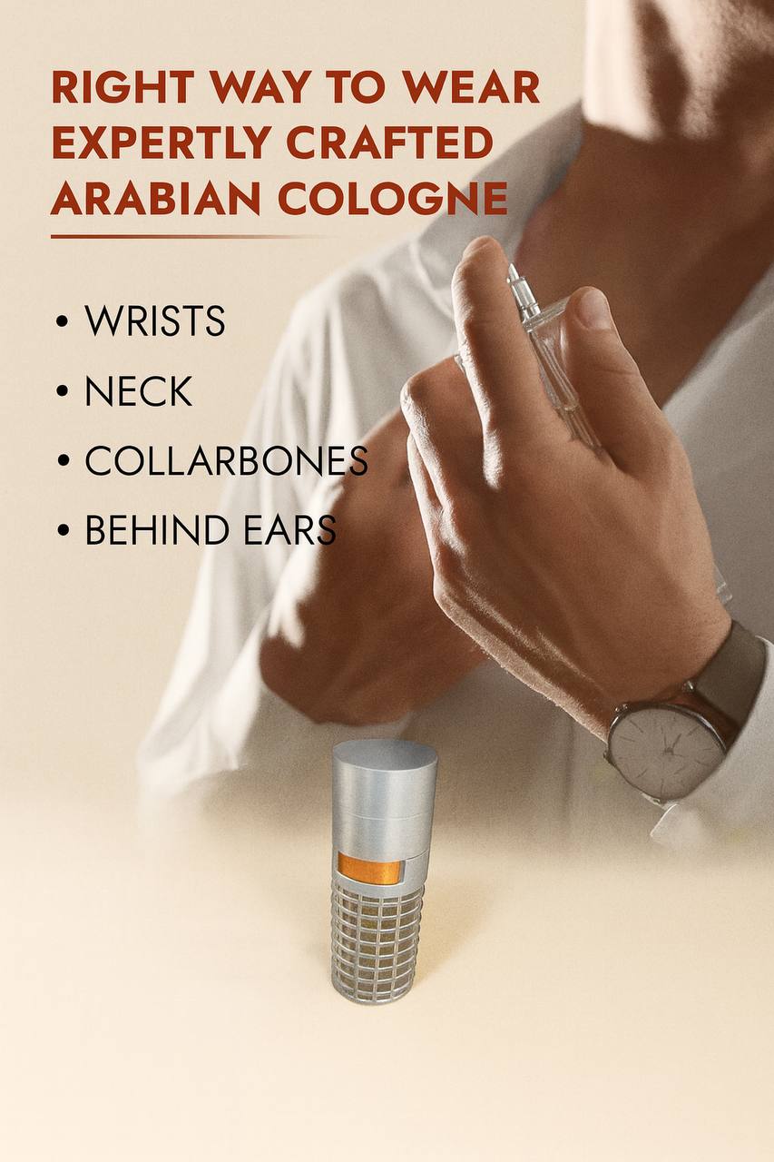 Al Haramain Sheikh – Luxury Long-Lasting Arabian Cologne for Men - 2.9 oz