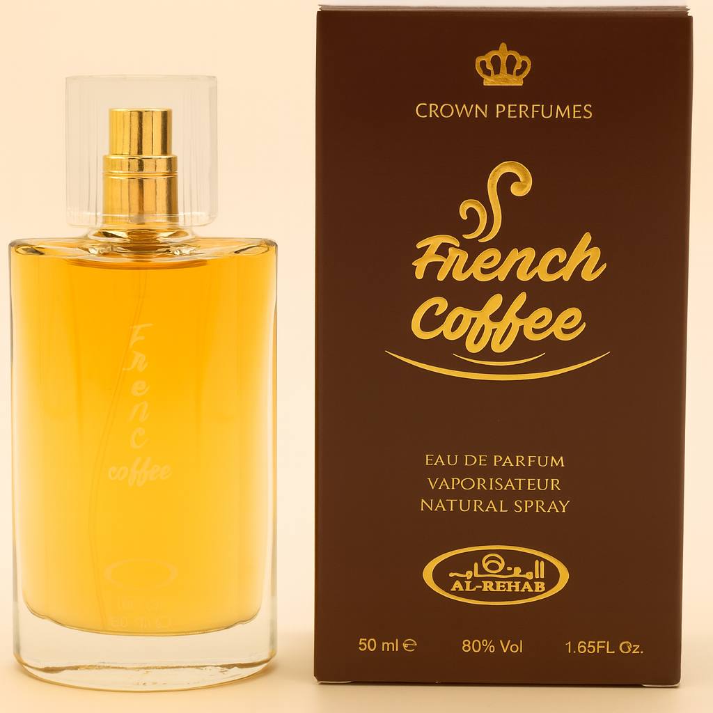 French Coffee Perfume – Warm Coffee & Vanilla Fragrance | 50 ml