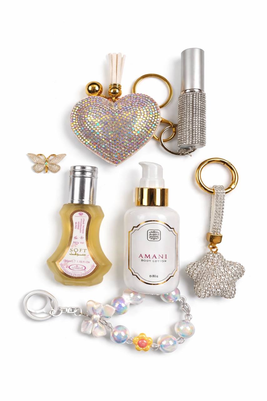 L Life Perfumes – Luxury Accessories Gift Set (Soft Edition) 🤍