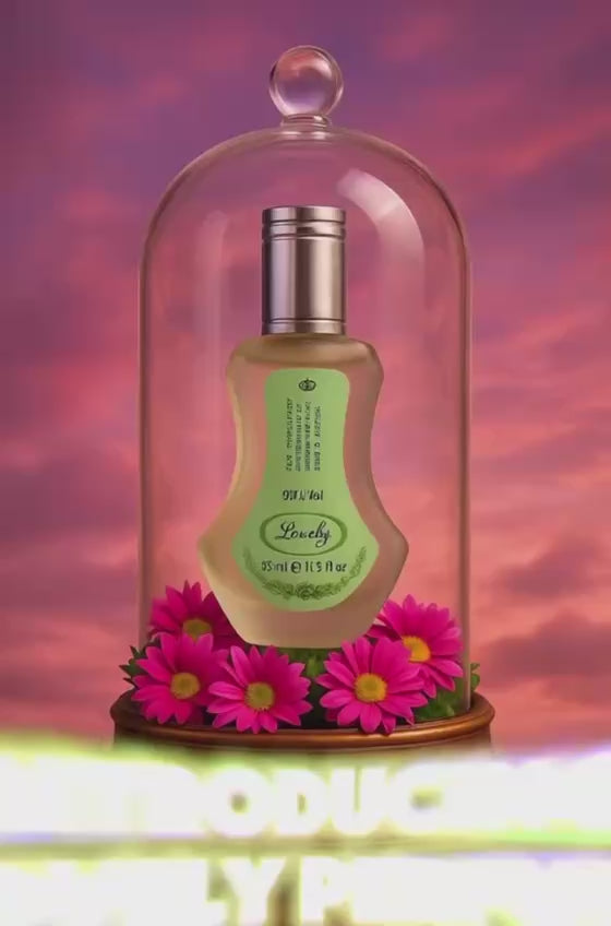 Al Rehab Lovely Perfume – 35ml Long-Lasting Spray – Floral & Musky Arabic Fragrance for Women & Men
